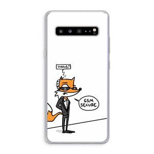 CaseCompany GSM secure: Samsung Galaxy S10 5G Transparant Hoesje