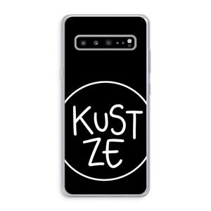 CaseCompany KUST ZE: Samsung Galaxy S10 5G Transparant Hoesje