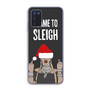 CaseCompany Came To Sleigh: Samsung Galaxy A03s Transparant Hoesje