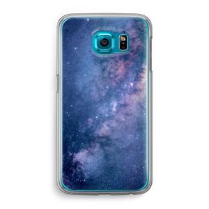 CaseCompany Nebula: Samsung Galaxy S6 Transparant Hoesje