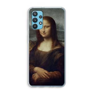 CaseCompany Mona Lisa: Samsung Galaxy A32 4G Transparant Hoesje