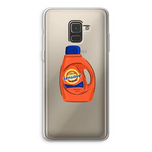 CaseCompany Ultra Sensitive: Samsung Galaxy A8 (2018) Transparant Hoesje