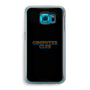 CaseCompany Retro: Samsung Galaxy S6 Transparant Hoesje