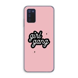 CaseCompany Girl Gang: Samsung Galaxy A03s Transparant Hoesje