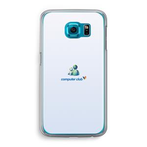 CaseCompany MSN: Samsung Galaxy S6 Transparant Hoesje