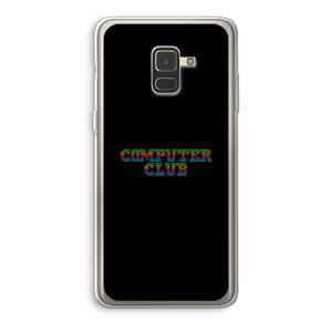CaseCompany Retro: Samsung Galaxy A8 (2018) Transparant Hoesje