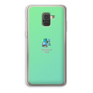 CaseCompany Win98: Samsung Galaxy A8 (2018) Transparant Hoesje