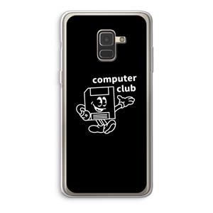 CaseCompany Floppyhead: Samsung Galaxy A8 (2018) Transparant Hoesje