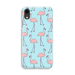 CaseCompany Anything Flamingoes: iPhone XR Volledig Geprint Hoesje