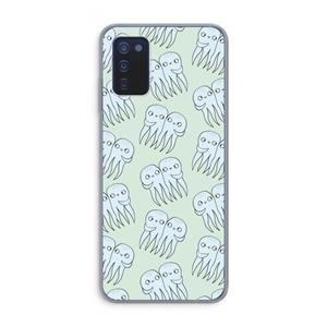CaseCompany Octopussen: Samsung Galaxy A03s Transparant Hoesje
