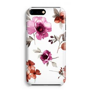CaseCompany Geschilderde bloemen: iPhone 8 Plus Volledig Geprint Hoesje
