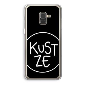CaseCompany KUST ZE: Samsung Galaxy A8 (2018) Transparant Hoesje