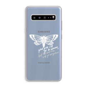 CaseCompany Good or bad: Samsung Galaxy S10 5G Transparant Hoesje