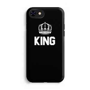 CaseCompany King zwart: iPhone SE 2020 Tough Case