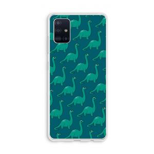 CaseCompany Diplodocus: Galaxy A51 4G Transparant Hoesje