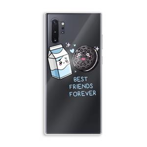 CaseCompany Best Friend Forever: Samsung Galaxy Note 10 Plus Transparant Hoesje