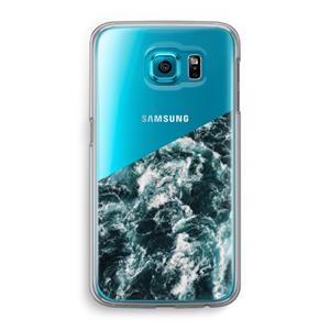 CaseCompany Zee golf: Samsung Galaxy S6 Transparant Hoesje