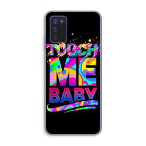 CaseCompany Touch Me: Samsung Galaxy A03s Transparant Hoesje
