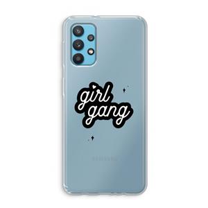 CaseCompany Girl Gang: Samsung Galaxy A32 4G Transparant Hoesje