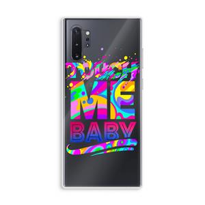 CaseCompany Touch Me: Samsung Galaxy Note 10 Plus Transparant Hoesje