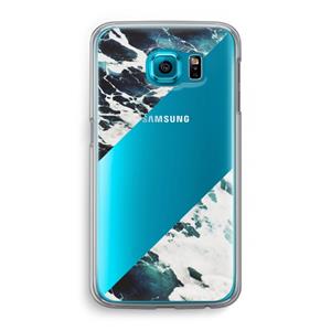 CaseCompany Golven: Samsung Galaxy S6 Transparant Hoesje