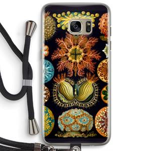 CaseCompany Haeckel Ascidiae: Samsung Galaxy S7 Edge Transparant Hoesje met koord