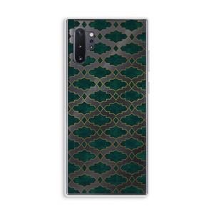 CaseCompany Moroccan tiles: Samsung Galaxy Note 10 Plus Transparant Hoesje