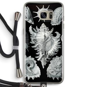 CaseCompany Haeckel Prosobranchia: Samsung Galaxy S7 Edge Transparant Hoesje met koord