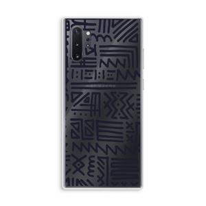 CaseCompany Marrakech print: Samsung Galaxy Note 10 Plus Transparant Hoesje