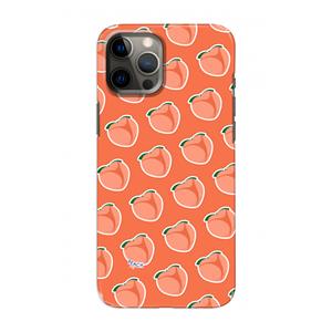 CaseCompany Just peachy: Volledig geprint iPhone 12 Hoesje