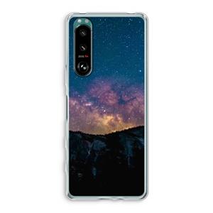 CaseCompany Travel to space: Sony Xperia 5 III Transparant Hoesje