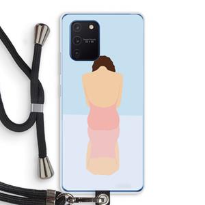 CaseCompany Mirror: Samsung Galaxy Note 10 Lite Transparant Hoesje met koord