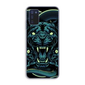 CaseCompany Cougar and Vipers: Samsung Galaxy A03s Transparant Hoesje