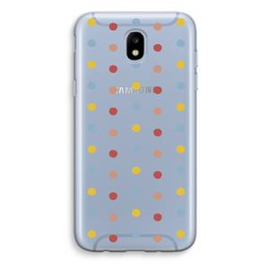CaseCompany Bollen: Samsung Galaxy J5 (2017) Transparant Hoesje