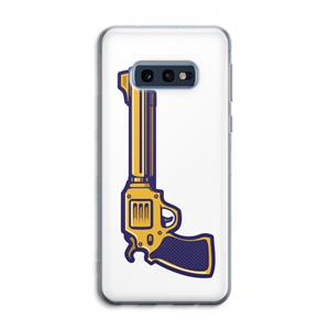 CaseCompany Pew Pew Pew: Samsung Galaxy S10e Transparant Hoesje