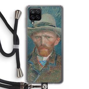 CaseCompany Van Gogh: Samsung Galaxy A12 Transparant Hoesje met koord
