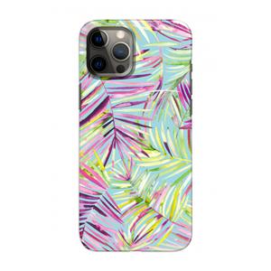 CaseCompany Tropical Palms Blue: Volledig geprint iPhone 12 Hoesje