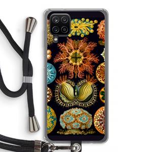 CaseCompany Haeckel Ascidiae: Samsung Galaxy A12 Transparant Hoesje met koord