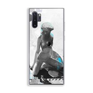 CaseCompany I will not feel a thing: Samsung Galaxy Note 10 Plus Transparant Hoesje
