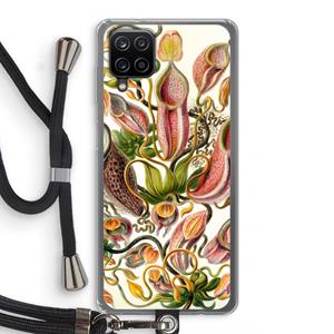 CaseCompany Haeckel Nepenthaceae: Samsung Galaxy A12 Transparant Hoesje met koord
