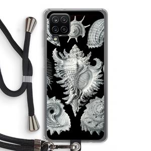 CaseCompany Haeckel Prosobranchia: Samsung Galaxy A12 Transparant Hoesje met koord