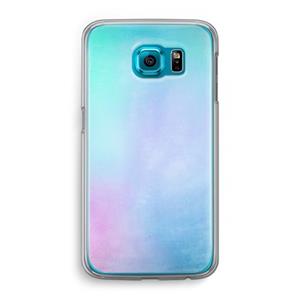 CaseCompany mist pastel: Samsung Galaxy S6 Transparant Hoesje