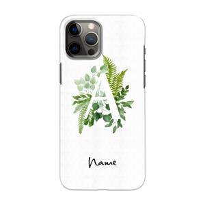CaseCompany Green Brush: Volledig geprint iPhone 12 Hoesje