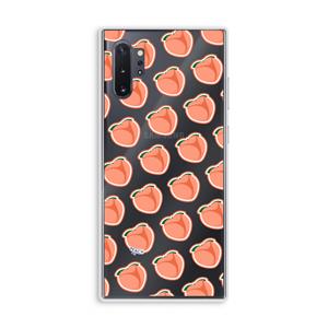 CaseCompany Just peachy: Samsung Galaxy Note 10 Plus Transparant Hoesje