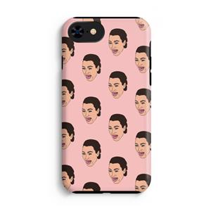CaseCompany Ugly Cry Call: iPhone SE 2020 Tough Case