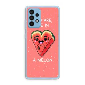 CaseCompany One In A Melon: Samsung Galaxy A52 Transparant Hoesje