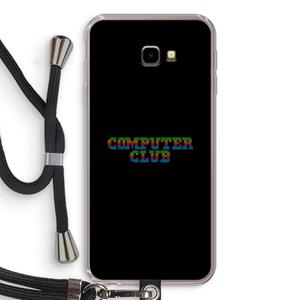 CaseCompany Retro: Samsung Galaxy J4 Plus Transparant Hoesje met koord