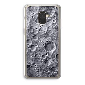 CaseCompany Maanlandschap: Samsung Galaxy A8 (2018) Transparant Hoesje