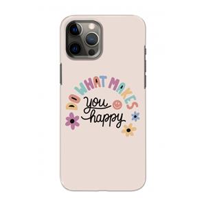 CaseCompany Happy days: Volledig geprint iPhone 12 Hoesje
