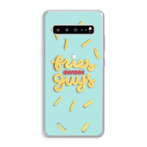 CaseCompany Always fries: Samsung Galaxy S10 5G Transparant Hoesje